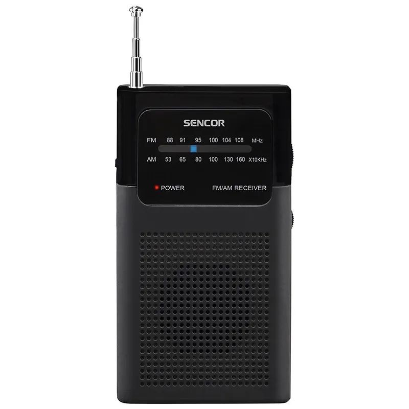 Mini Radio Portabil Negru Sencor