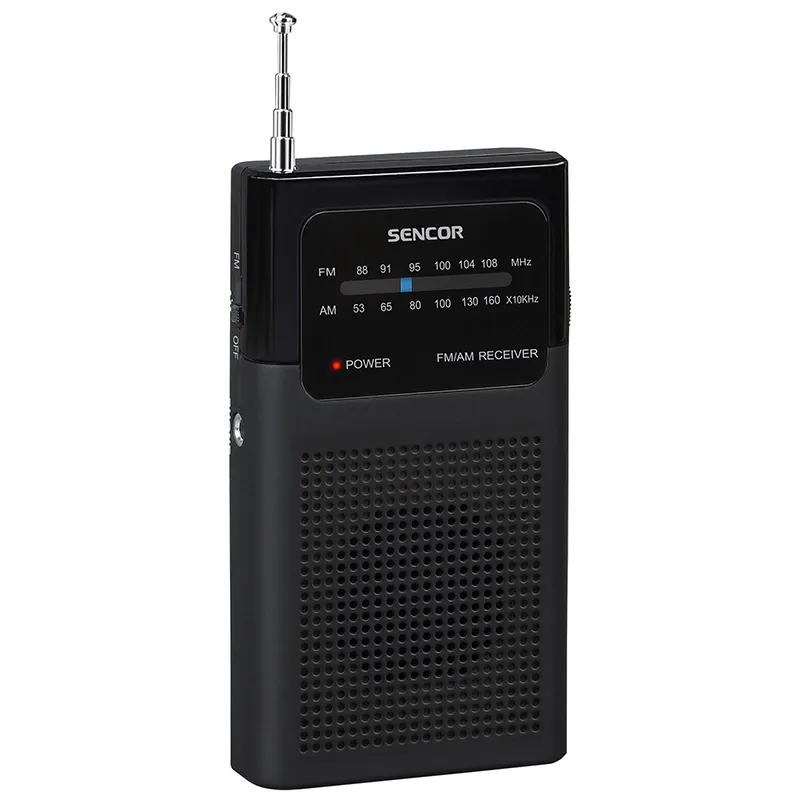 Mini Radio Portabil Negru Sencor