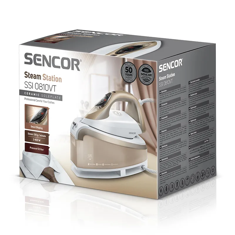 Satie de Calcat cu Aburi 2400W Sencor