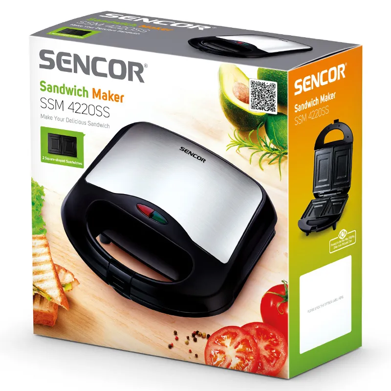 Sandwich Maker 700W Sencor