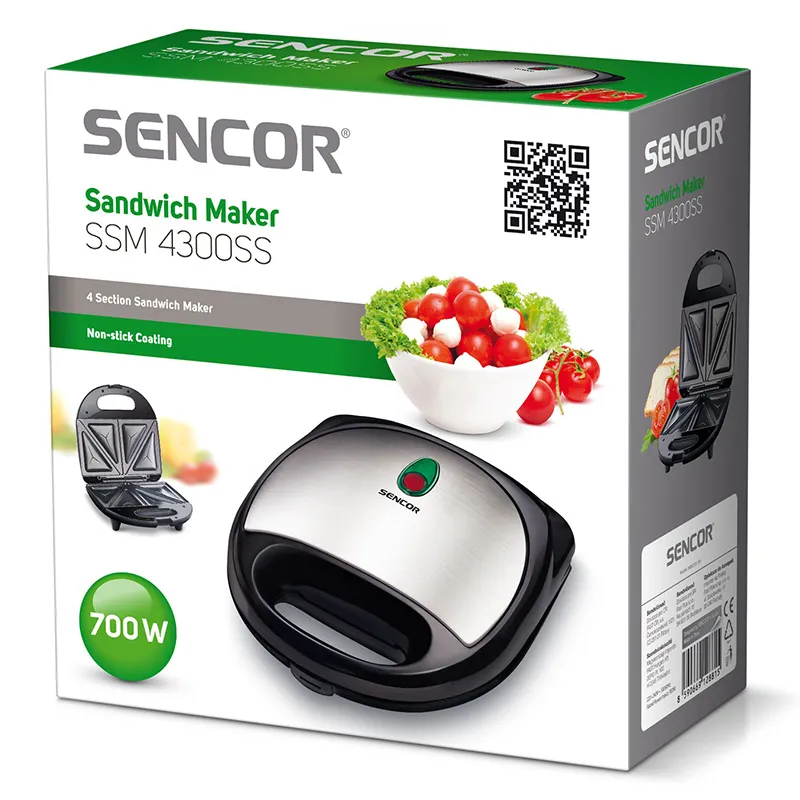 Sandwich Maker 700W Sencor