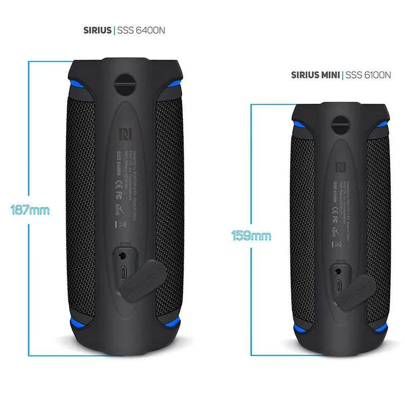 Boxa BT Portabila Sirius Mini IPX6 Sencor