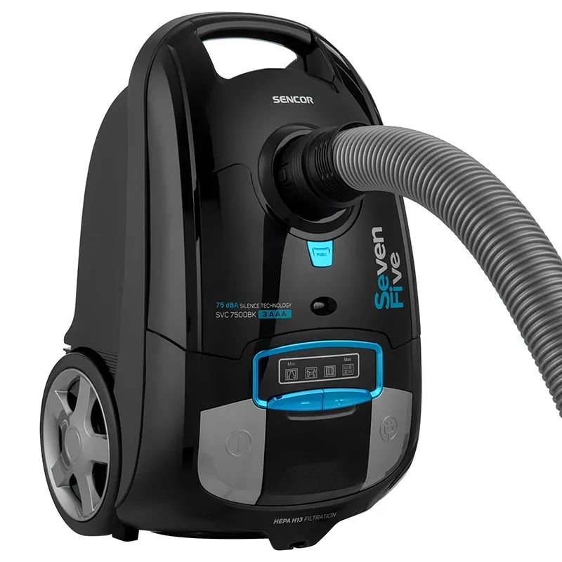 Aspirator cu Sac Negru Sencor