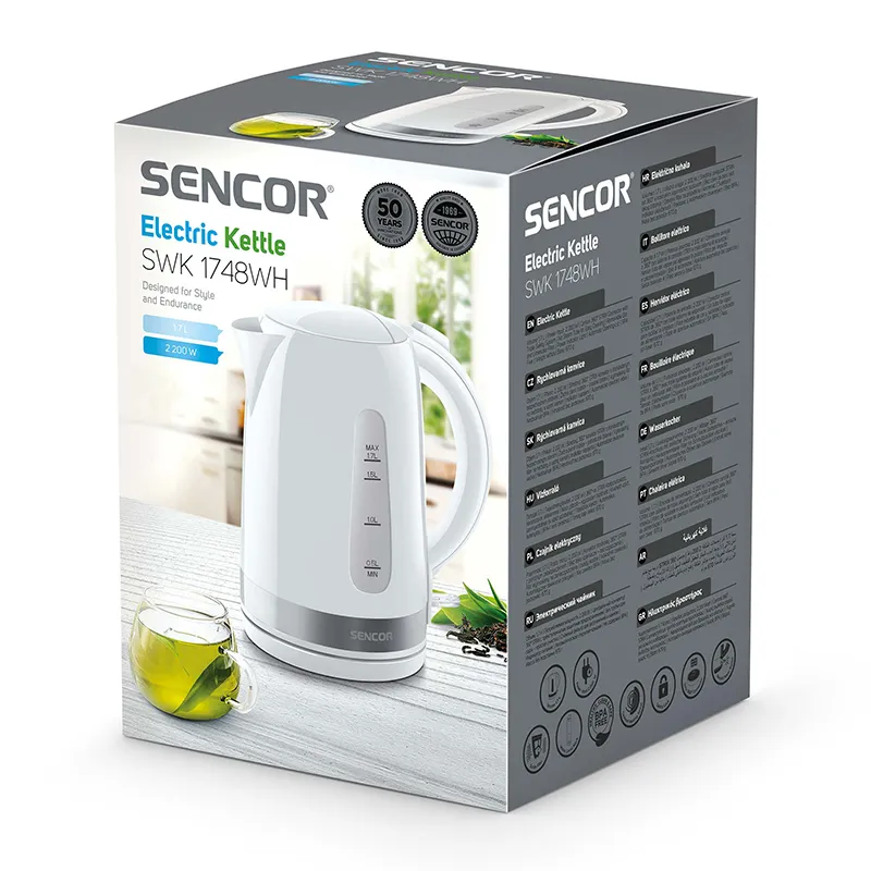 Fierbator Electric 1.7L 2200W Sencor