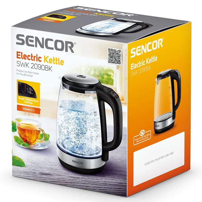 Fierbator Electric 2L 2200W Sticla Sencor