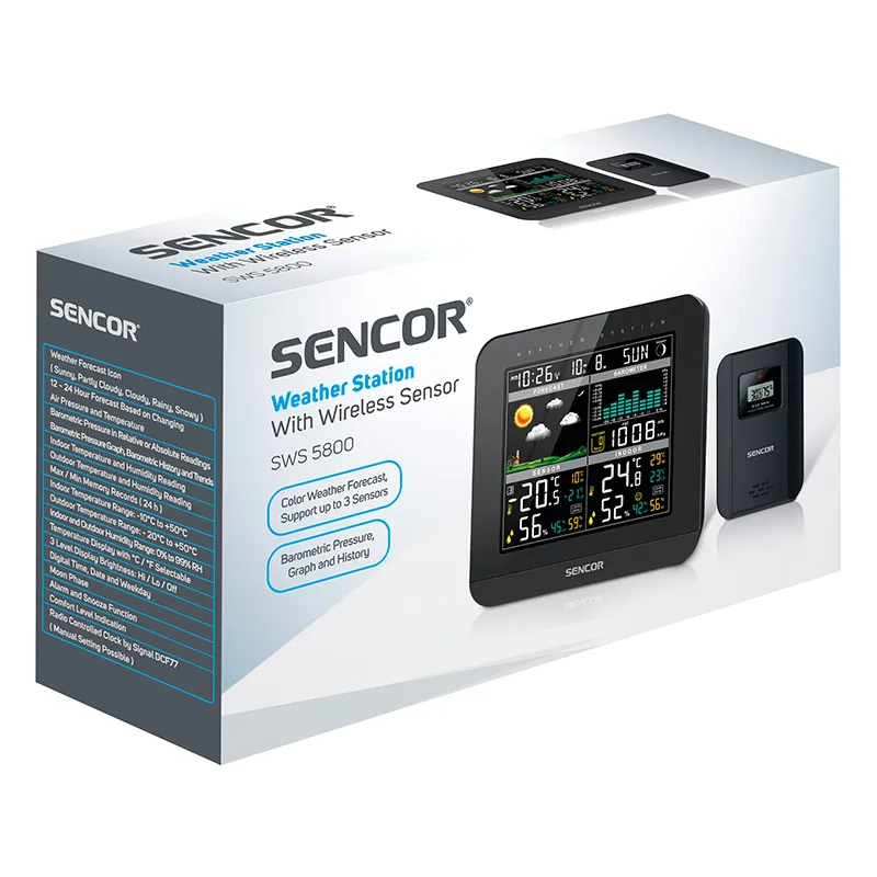 Statie Meteo Wireless Sws 5800 Sencor