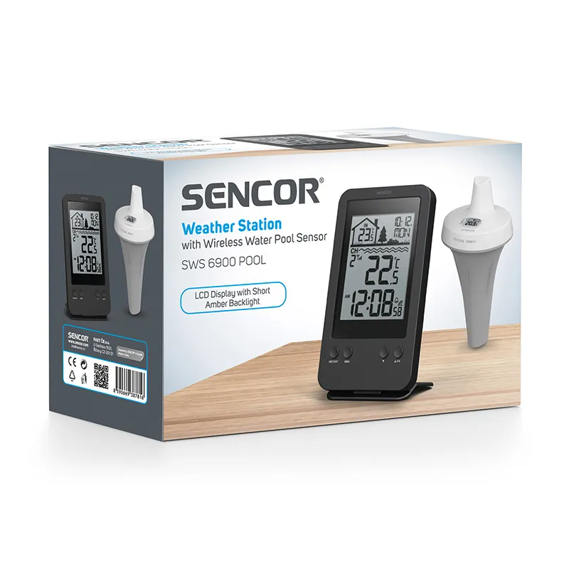 Statie Meteo Wireless Senzor Apa Piscina Sencor