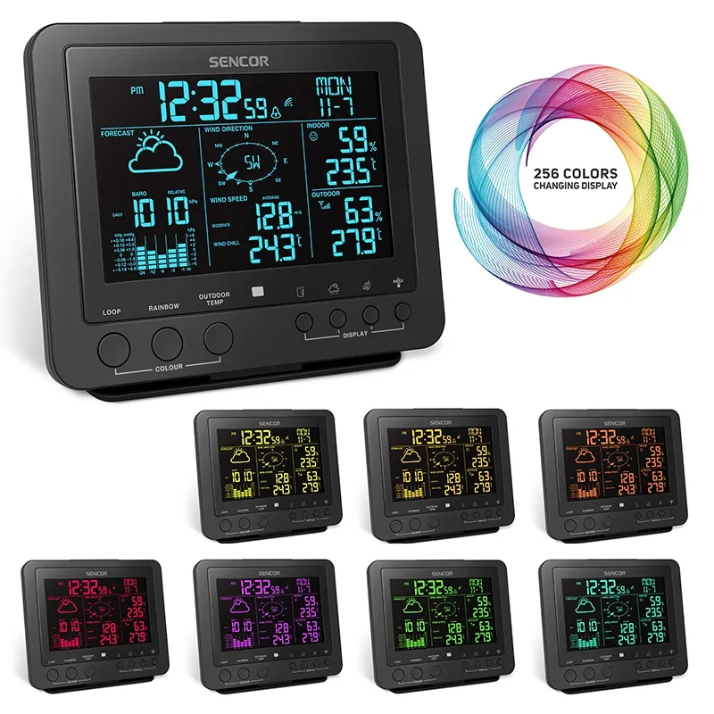 Statie Meteo Profesionala Wifi Sws 9700 Senco