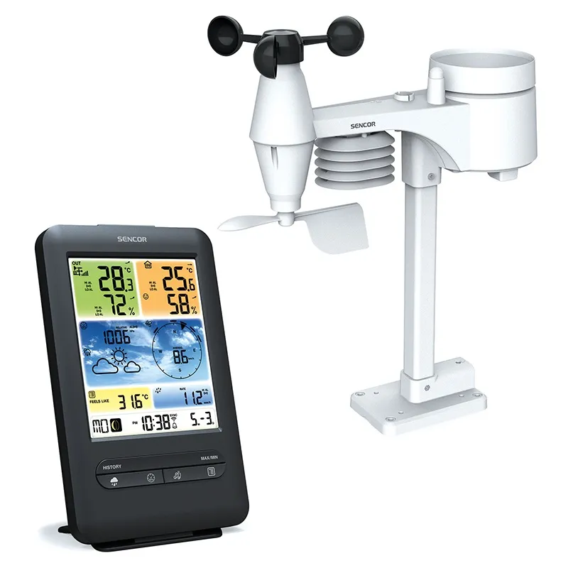 Statie  Meteo Profesionala Wifi Sws 9898 Senc