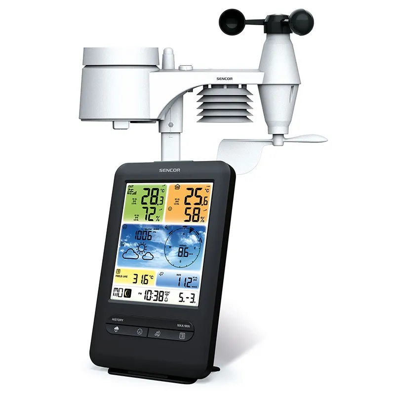 Statie  Meteo Profesionala Wifi Sws 9898 Senc