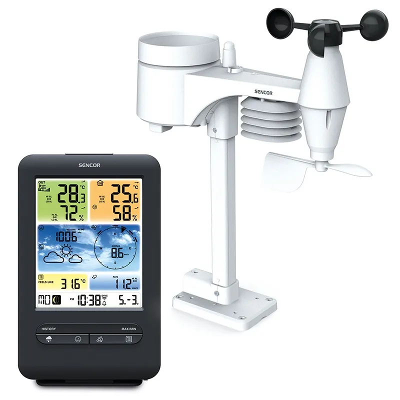 Statie  Meteo Profesionala Wifi Sws 9898 Senc