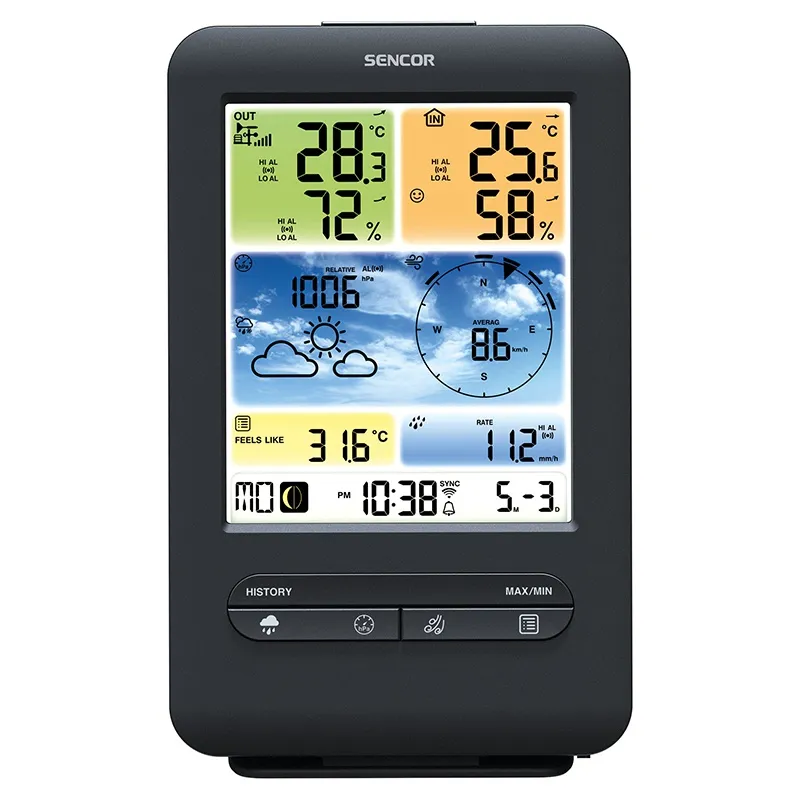 Statie  Meteo Profesionala Wifi Sws 9898 Senc