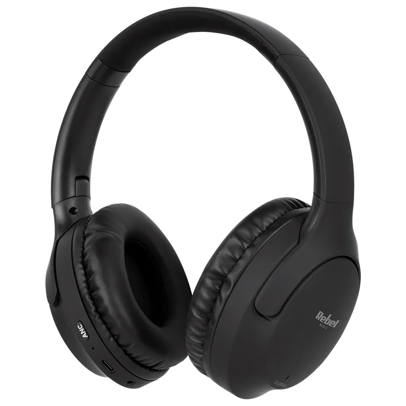 Casti Audio fara Fir cu Cititor SD si Radio Rebel