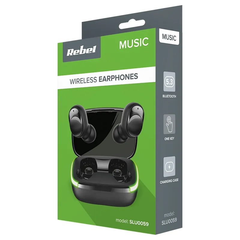 Casti Bluetooth 5.3 TWS-Y60 Rebel