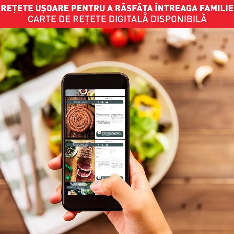 Friteuza cu Aer Cald Easy Fry & Grill Tefal