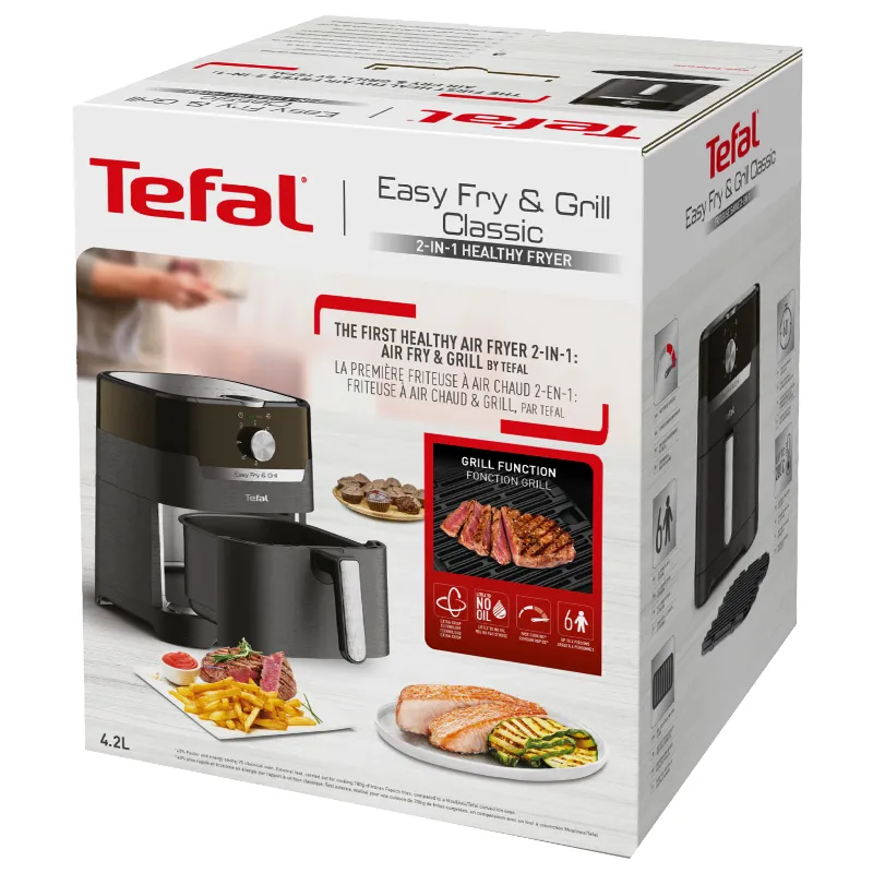 Friteuza cu Aer Cald Easy Fry & Grill Tefal