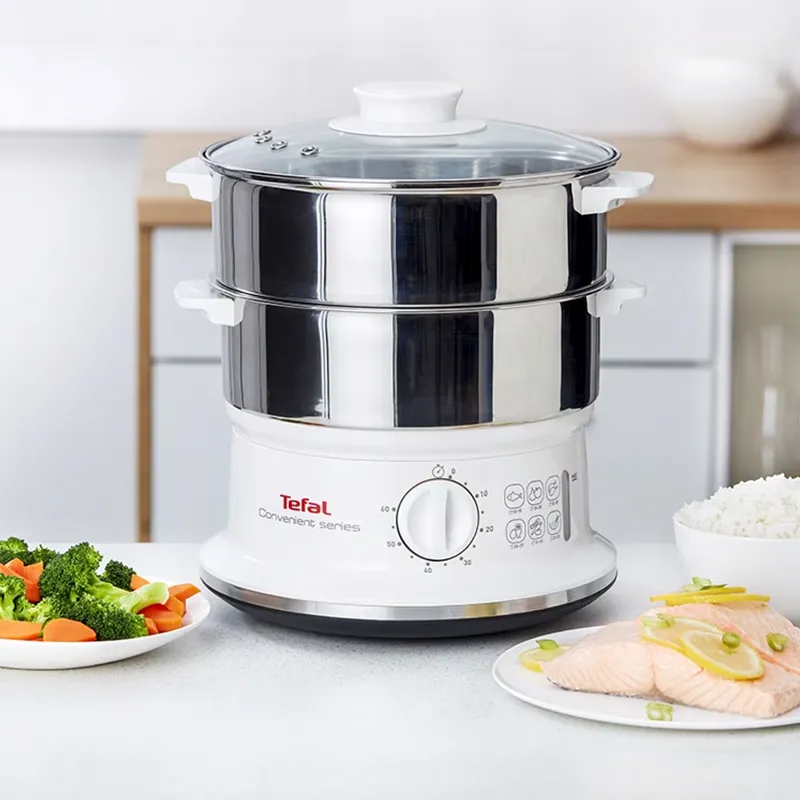 Aparat de Gatit cu Aburi 900W 6L Tefal
