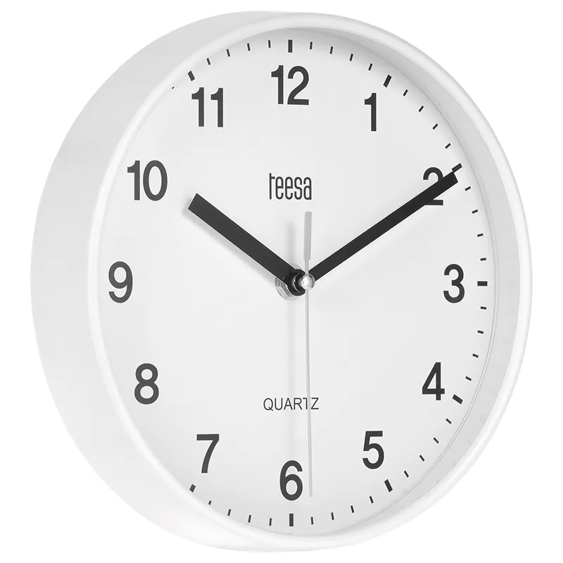 Ceas Perete 20CM Argintiu Teesa