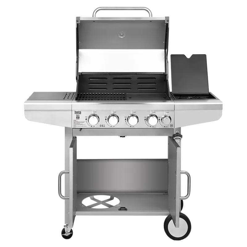 Grill Gaz 5 Arzatoare Bbq 5001 Master Grill Teesa