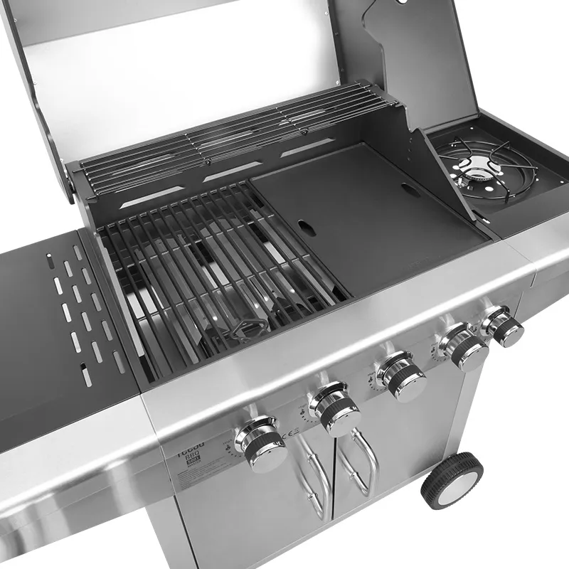 Grill Gaz 5 Arzatoare Bbq 5001 Master Grill Teesa