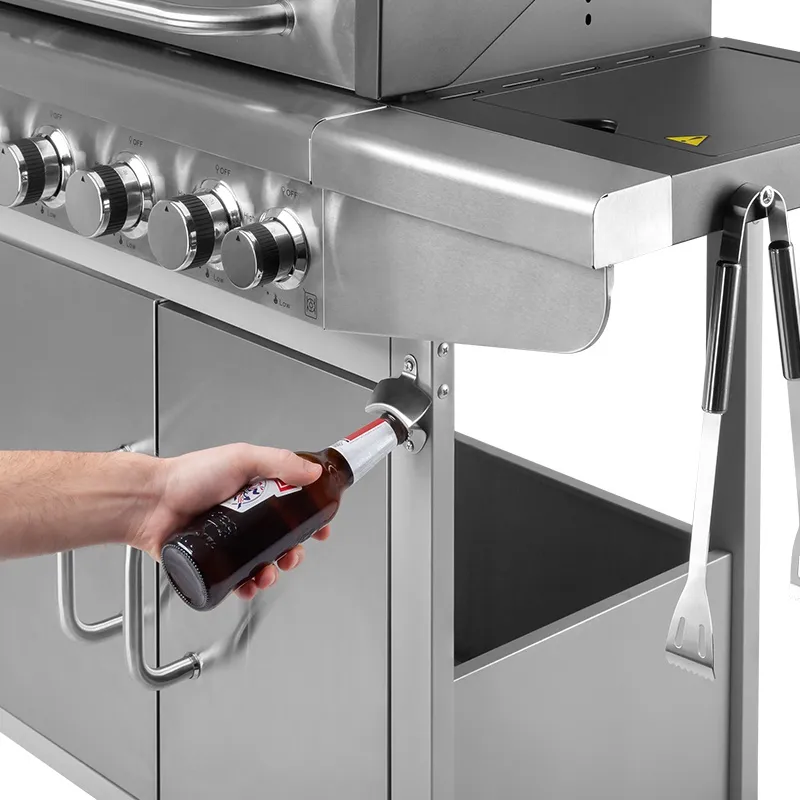 Grill Gaz 5 Arzatoare Bbq 5001 Master Grill Teesa