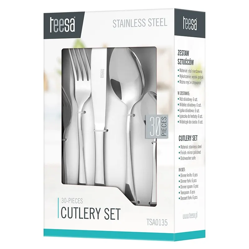 Set Tacamuri  30 Piese Teesa