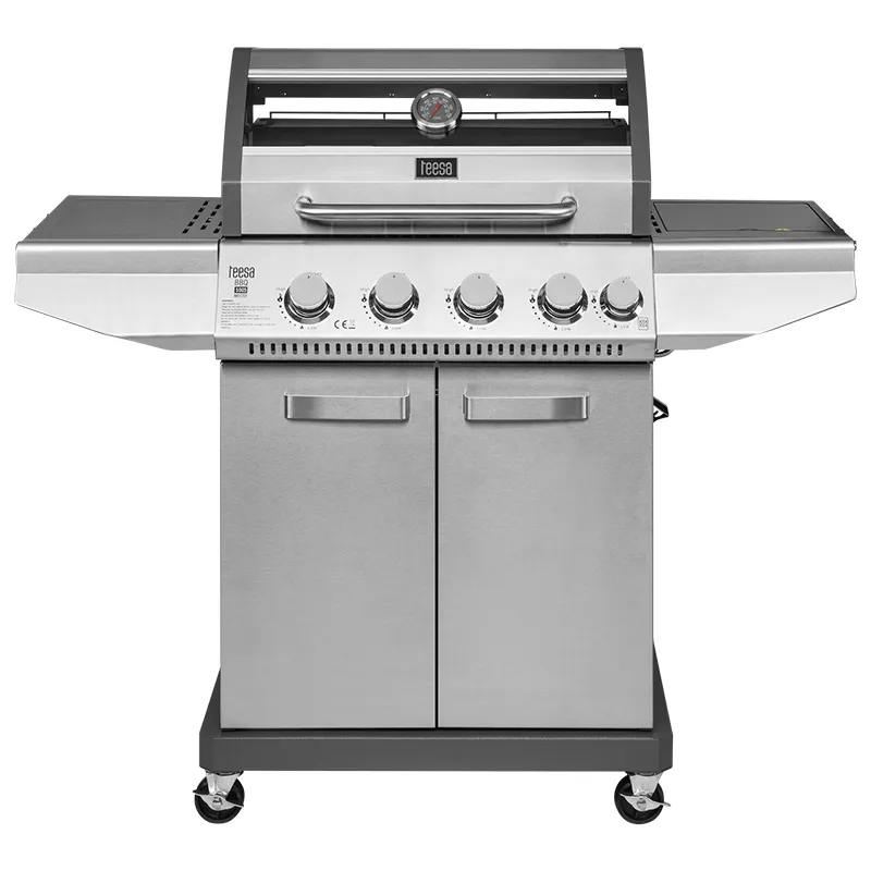 Grill Gaz 5 Arzatoare Bbq 5005 Master Grill Teesa
