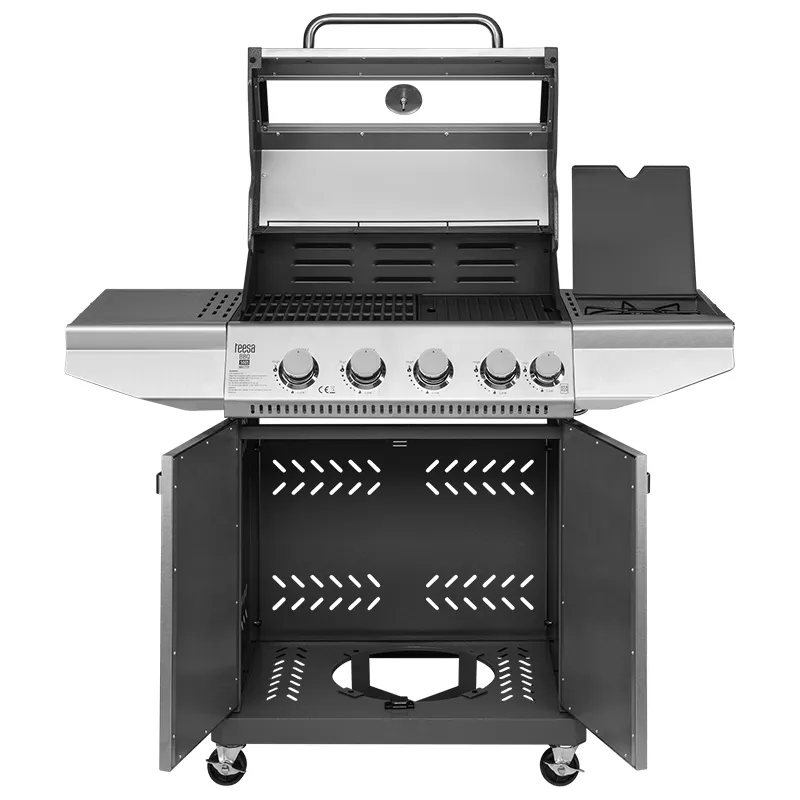 Grill Gaz 5 Arzatoare Bbq 5005 Master Grill Teesa