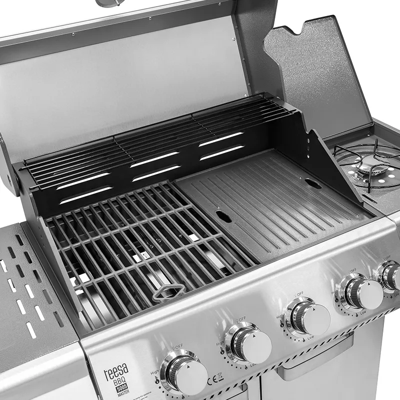 Grill Gaz 5 Arzatoare Bbq 5005 Master Grill Teesa