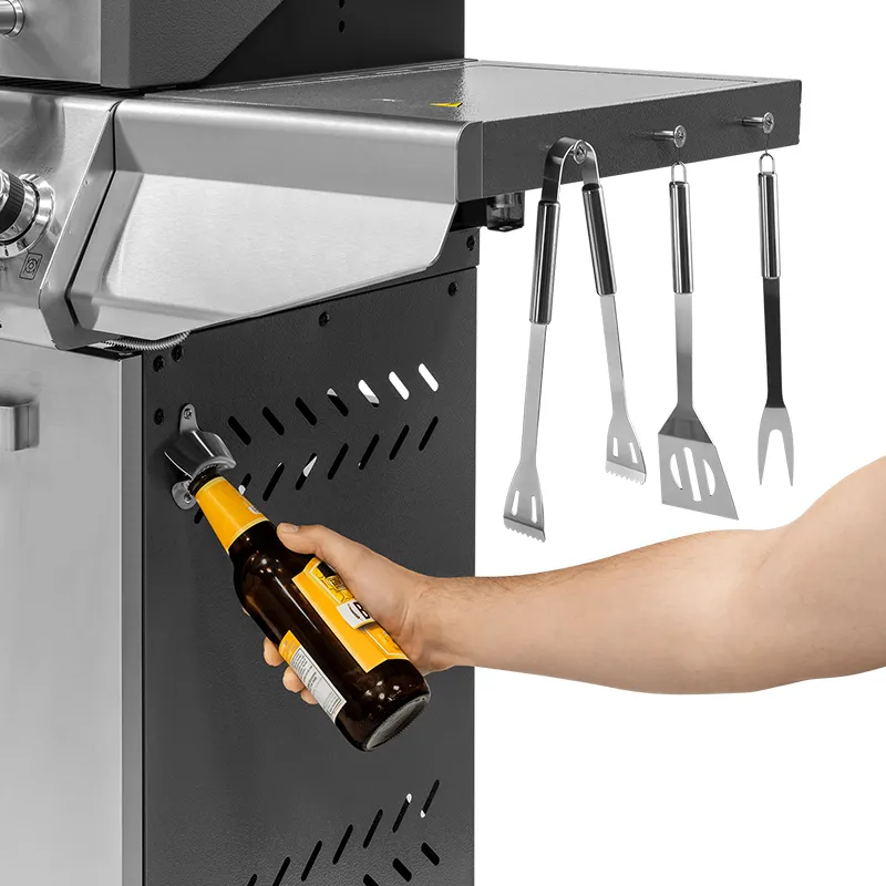 Grill Gaz 5 Arzatoare Bbq 5005 Master Grill Teesa