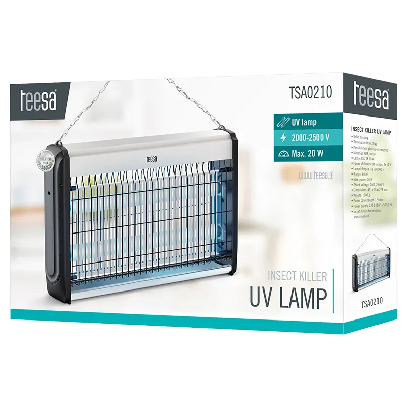 Lampa UV Anti Insecte 2 X 10W Teesa