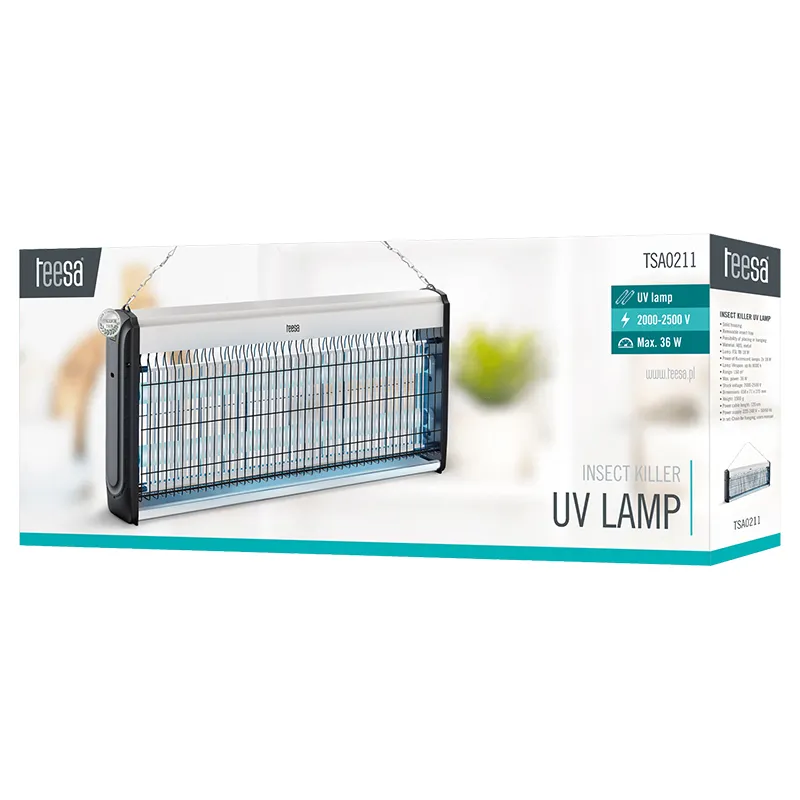 Lampa UV Anti Insecte 2 X 18W Teesa