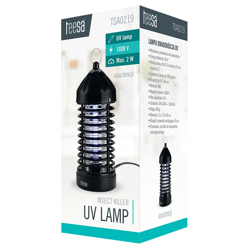 Lampa UV-A Anti Insecte 2W Teesa