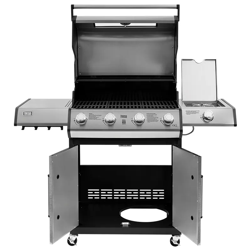 Grill Gaz 5 Arzatoare Bbq 5006 Master Grill Teesa