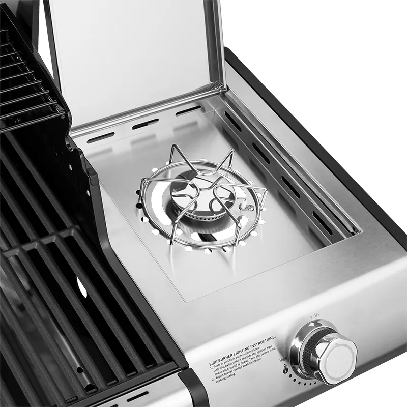 Grill Gaz 5 Arzatoare Bbq 5006 Master Grill Teesa