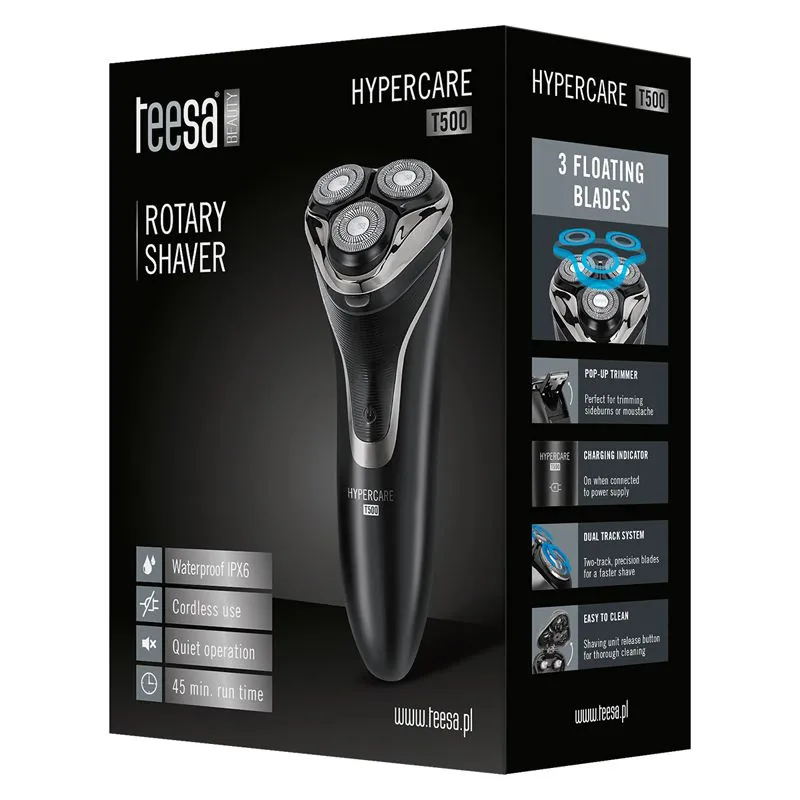 Aparat de Ras Rotativ Hypercare T500 Teesa