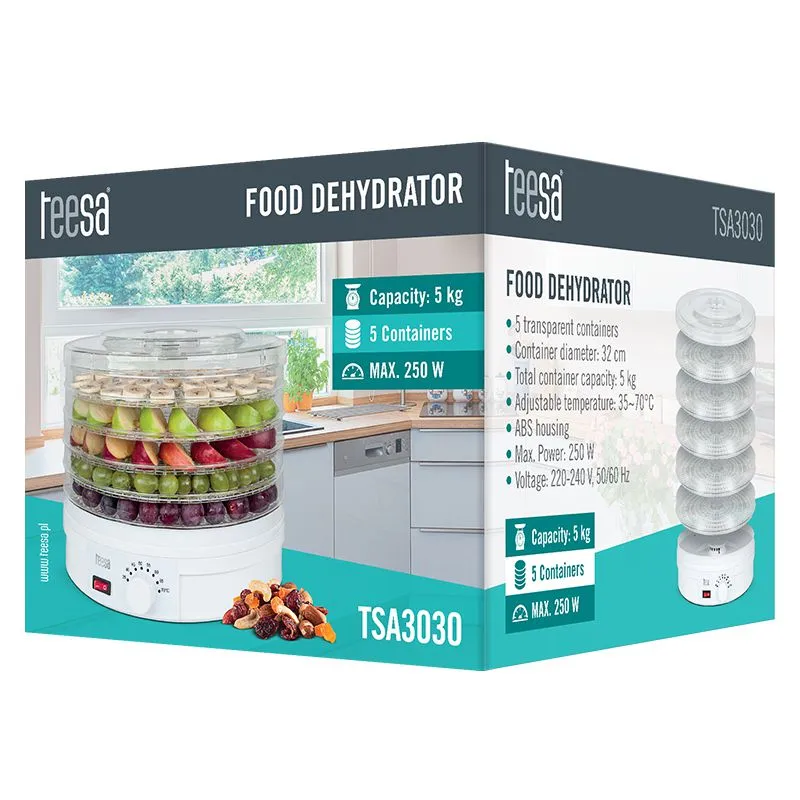 Deshidrator Fructe/Legume/Ciuperci Teesa
