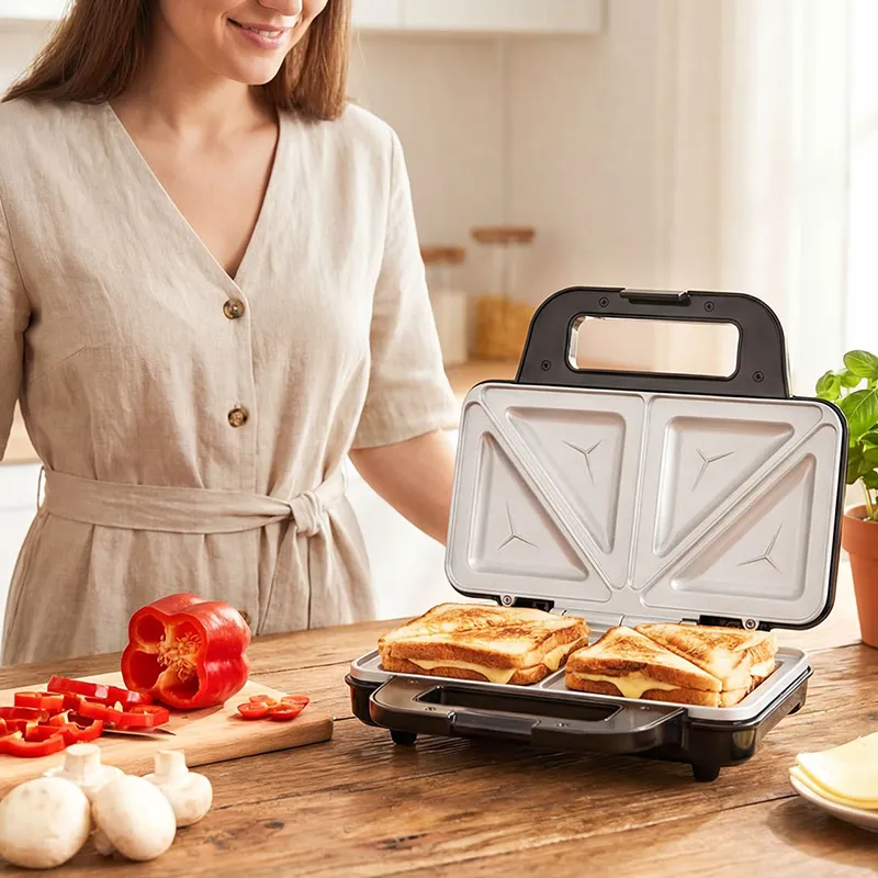 Sandwich Maker Ceramic XXL 900W Teesa