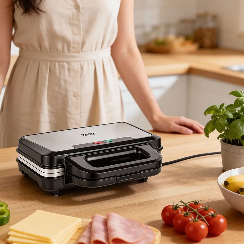Sandwich Maker Ceramic XXL 900W Teesa