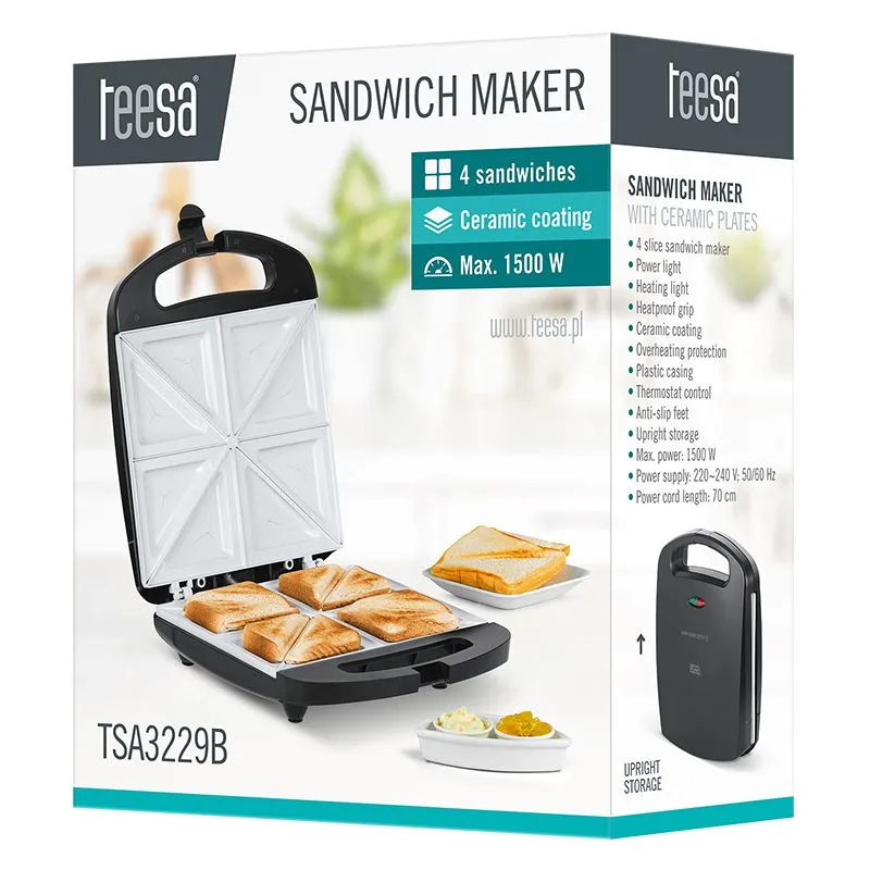 Sandwich Maker Ceramic Teesa