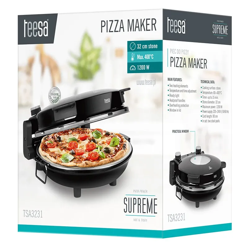 Aparat Preparare Pizza Teesa Supreme