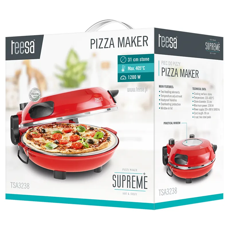 Aparat Preparare Pizza Teesa Supreme +