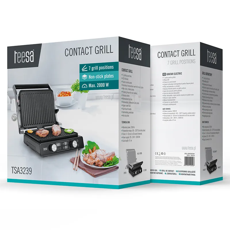 Grill Electric 2000W Teesa