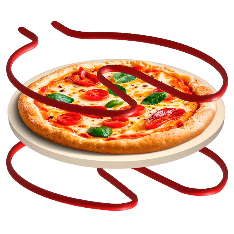 Cuptor Pizza 1200W Supreme Fun Teesa