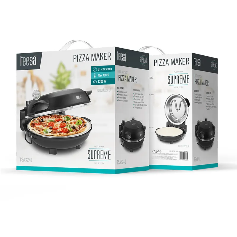 Cuptor Pizza 1200W Supreme Fun Teesa