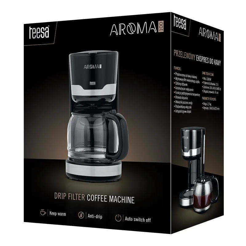 Cafetiera 1.5L Aroma 100 Teesa