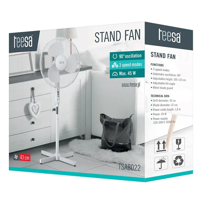 Ventilator Picior 3 Viteze Teesa