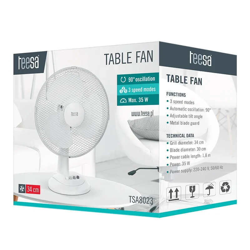 Ventilator Masa 3 Viteze Teesa