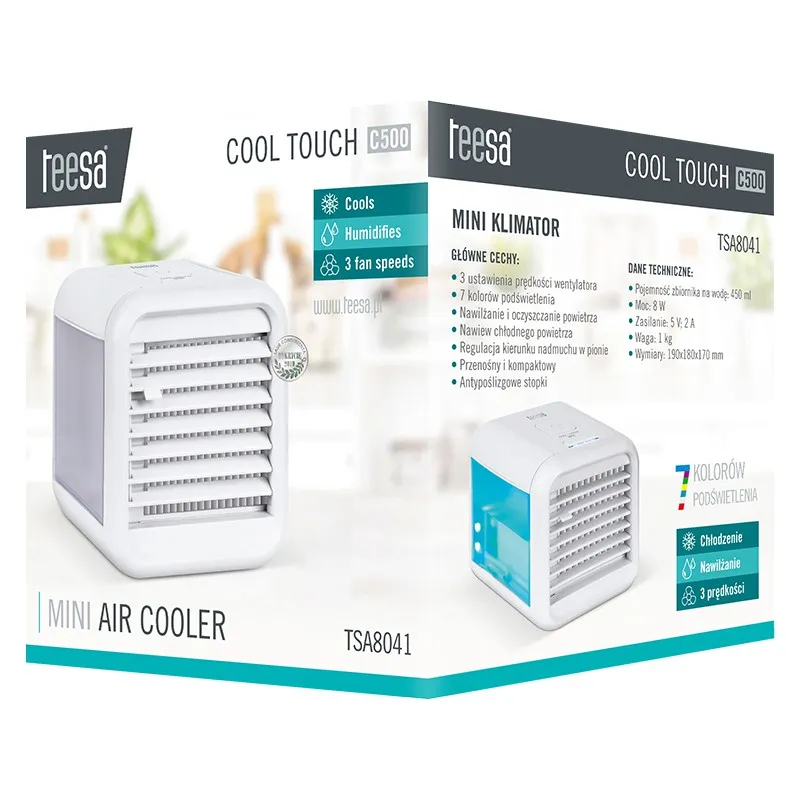 Mini Aparat de Aer Conditionat 8W Teesa