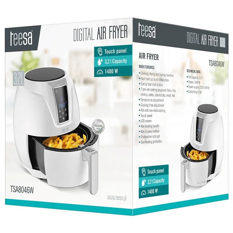 Friteuza 3.2L Digital Air Fryer Teesa